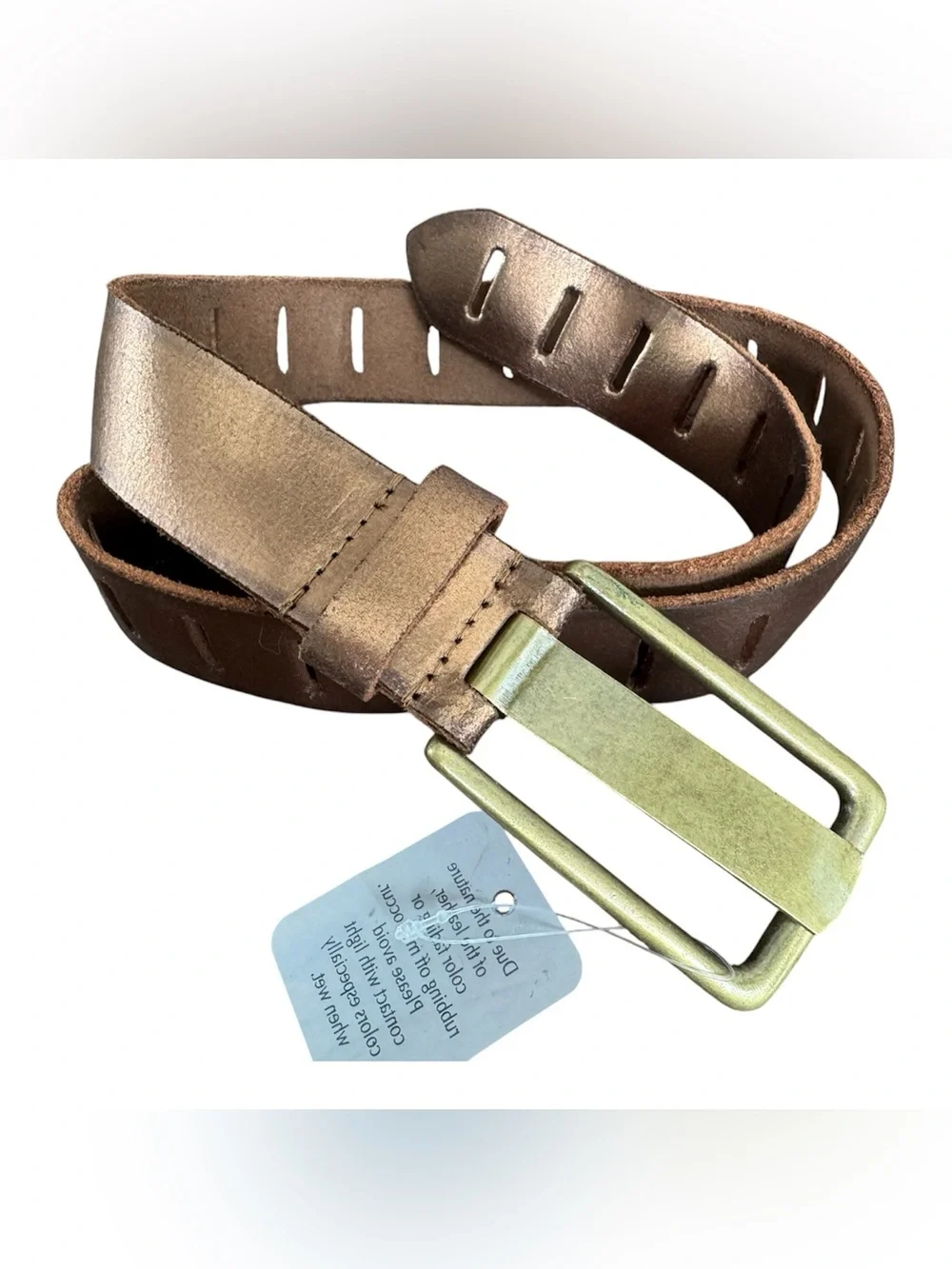 We The Free Jona belt in bronze Leather belt